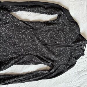 lululemon athletica Black and White Speckled Hoodie